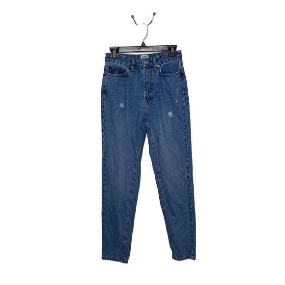 BDG Urban Outfitters Mom High-Rise Stitching Embroidery Planet Jeans Size 26 - Picture 1 of 7